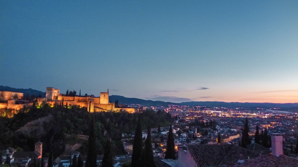 Vista panorámica Alhambra